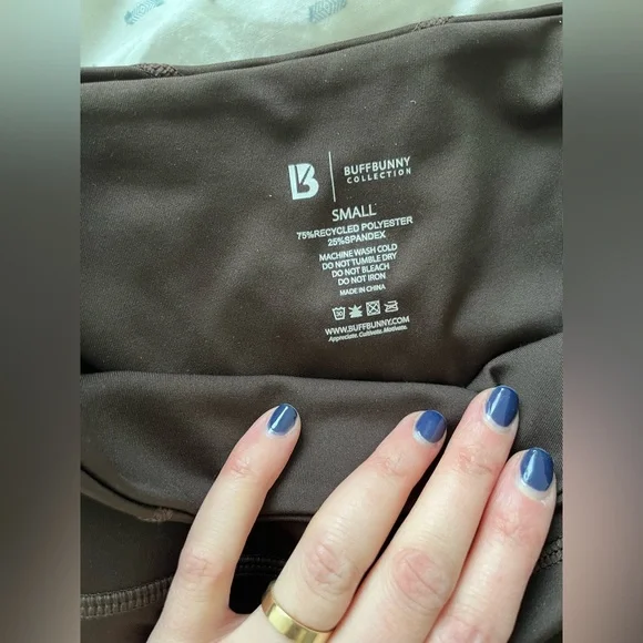 BuffBunny' Brown Leggings - Picture 2 of 3